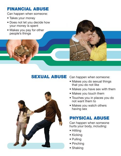 Say NO to Abuse. Easy Read Guide - CT.gov