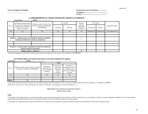 ORDIN NR. 563/24.04.2009 pentru aprobarea utilizÄrii formularelor ...