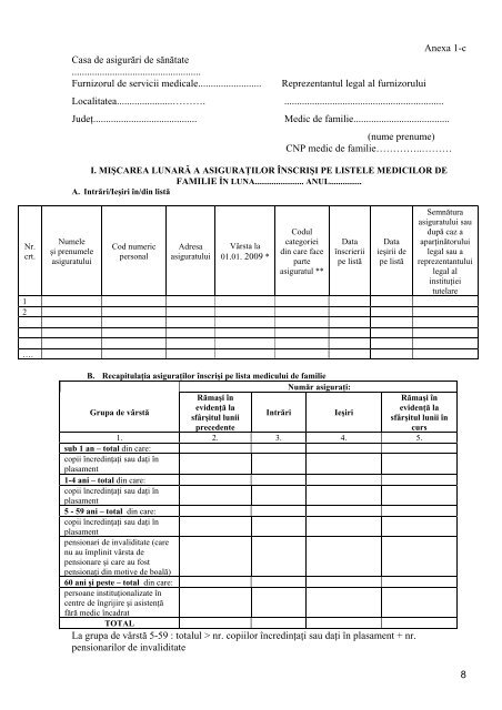 ORDIN NR. 563/24.04.2009 pentru aprobarea utilizÄrii formularelor ...