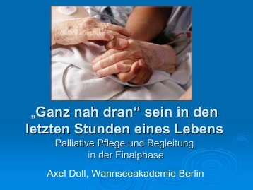 Palliative Care Definition - Wannsee-Schule e.V.