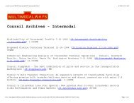 Conrail Archives - Intermodal - Multimodalways
