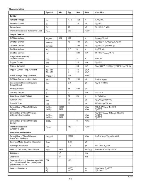 IL410 datasheet - Datasheet Catalog