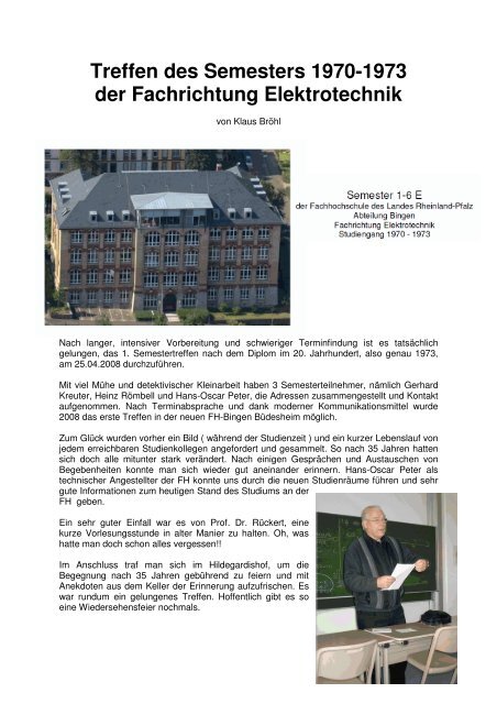 PDF-Bericht von Klaus BrÃ¶hl - GerhardDorothea