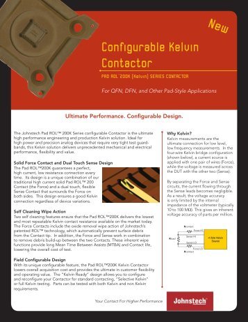 Configurable Kelvin Contactor New - Johnstech