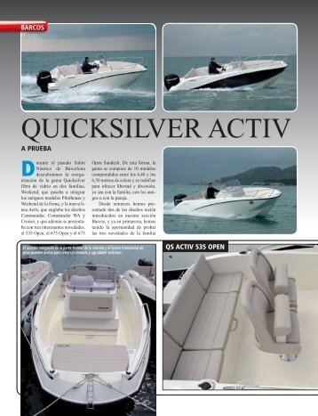 Quicksilver Activ-A prueba - Brunswick Marine