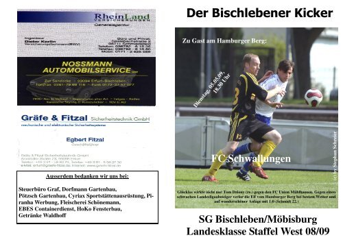 BSV Kicker gegen Schwallungen 0809_092203 - Bischlebener SV