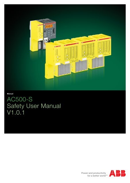 AC500-S Safety User Manual V1.0.1 - Abb