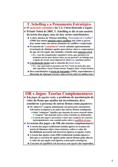 Teoria dos Jogos - IAG - A Escola de NegÃ³cios da PUC-Rio