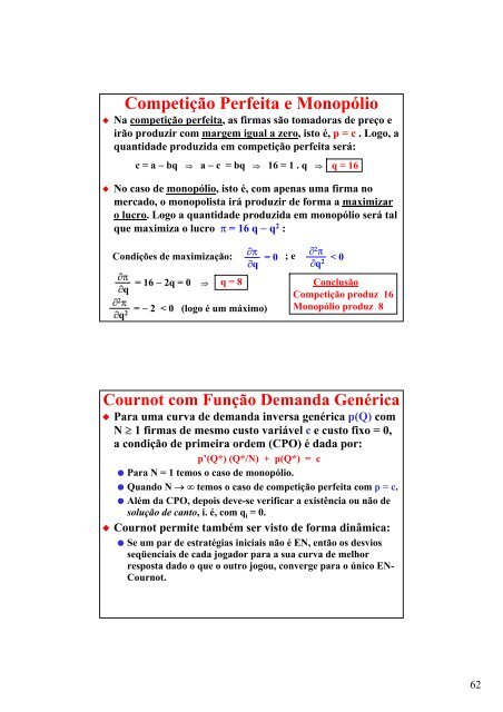 Teoria dos Jogos - IAG - A Escola de NegÃ³cios da PUC-Rio