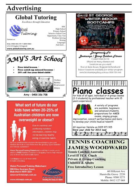 Issue 5 2012.pdf - St George Christian School