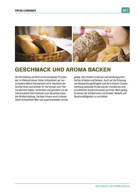 Geschmack und aroma backen - Back dir deine Zukunft