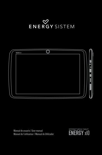 Manual del usuario - Energy Sistem