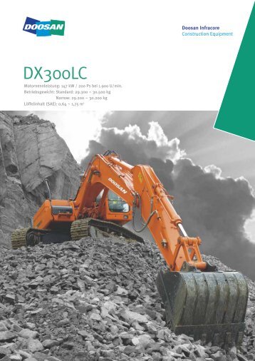 ProduktbroschÃ¼re DX300NLC [PDF 1,56 MB] - Bobcat Bensheim ...