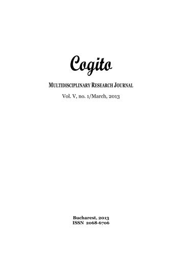 cogito - Dimitrie Cantemir