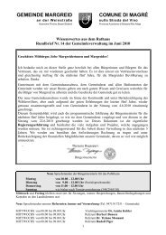 Rundbrief Nr. 14 - Juni 2010 (191 KB) - Gemeinde Margreid