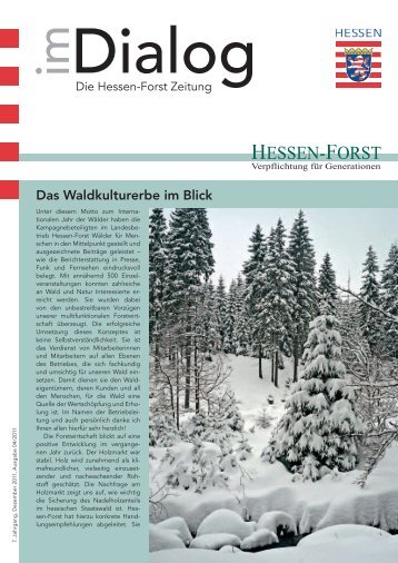 Im Dialog 04/2011 - Landesbetrieb Hessen-Forst