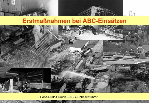 ErstmaÃnahmen bei ABC-EinsÃ¤tzen - ABC-Einsatzhandbuch