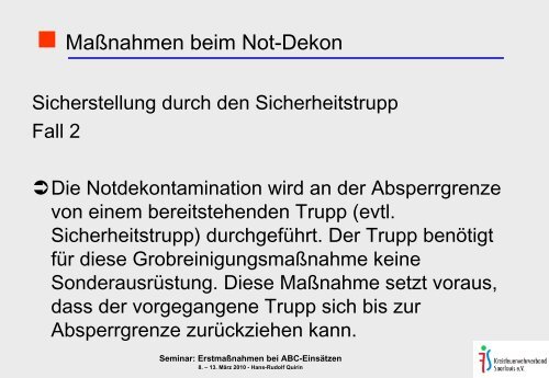 ErstmaÃnahmen bei ABC-EinsÃ¤tzen - ABC-Einsatzhandbuch