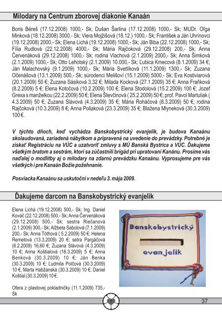 Banskobystrický evanjelik - Banská Bystrica