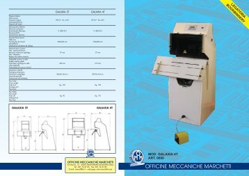 OFFICINE MECCANICHE MARCHETTI - Omm Marchetti