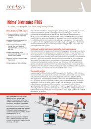 INtimeÂ® Distributed RTOS - tenAsys