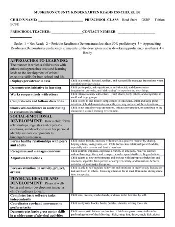 work readiness checklist