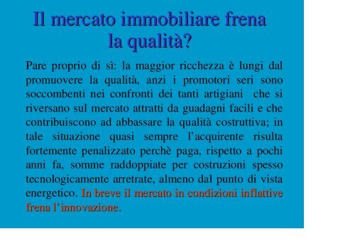 Dispense Certificazione energetica: situazione nazionale