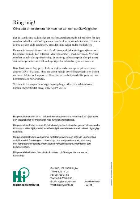 PDF-dokument - Hjälpmedelsinstitutet