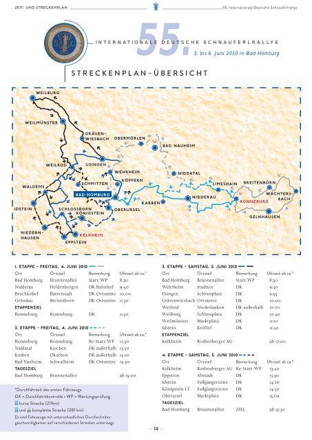 PROGRAMMHEFT - Allgemeiner Schnauferl-Club - Landesgruppe ...