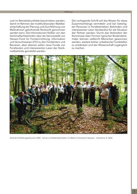Archäologie im Wald - Landesbetrieb Hessen-Forst