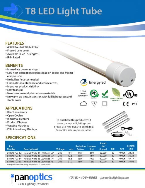 Details about   20PACK T8 LED Light Tube Replacement 4FT 120cm Single End Power CLEAR Cover Bulb 