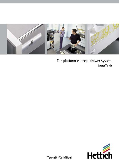 The Platform Concept Drawer System Innotech Hettich