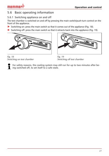 OPERATING MANUAL - Hettich AG, CH