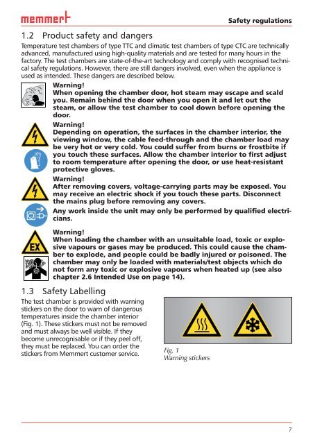 OPERATING MANUAL - Hettich AG, CH