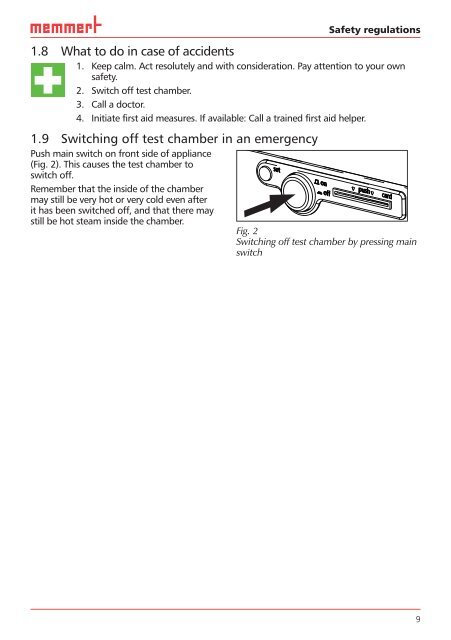 OPERATING MANUAL - Hettich AG, CH