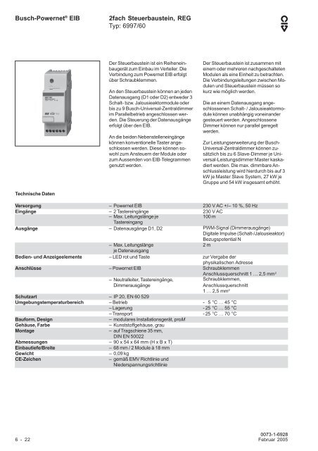 Busch Jager Katalog