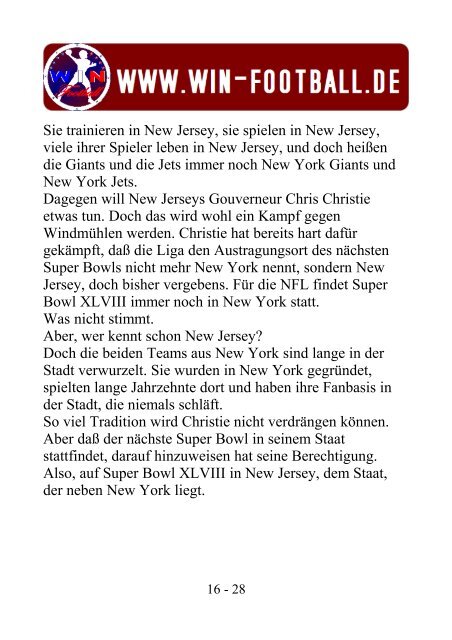 News vom 10.09.13 - Win Football