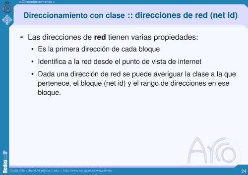 El protocolo de red de Internet: IP :: Redes ::