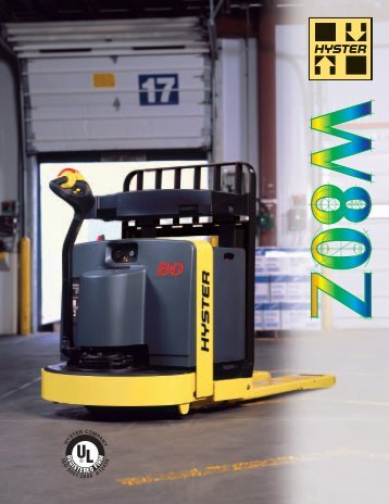 Brochure / Technical Guide - Hyster Company