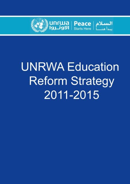 Education Reform Strategy - Unrwa