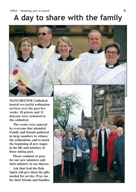 August 2012 - The Diocese of Manchester