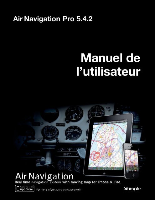 Air Navigation Pro 5.4.2 Manuel de l'utilisateur - Xample