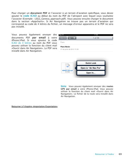 Air Navigation Pro 5.4.2 Manuel de l'utilisateur - Xample