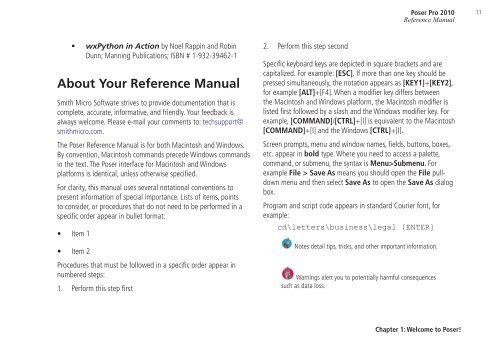 Poser Pro Reference Manual.pdf - Smith Micro Software, Inc.