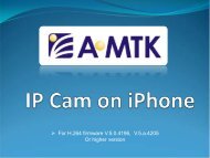 A-MTK IP Cmaera on iPhone