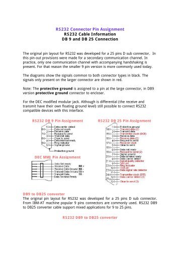 RS-232-Kabel - Decision-Computer Merz