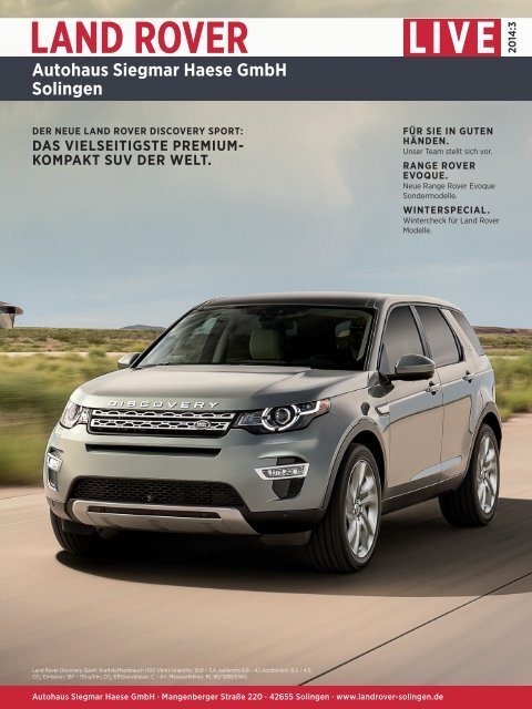 LAND ROVER LIVE 3-2014_Autohaus Haese