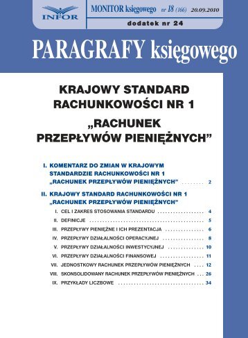 PARAGRAFY ksiÄgowego - Infor