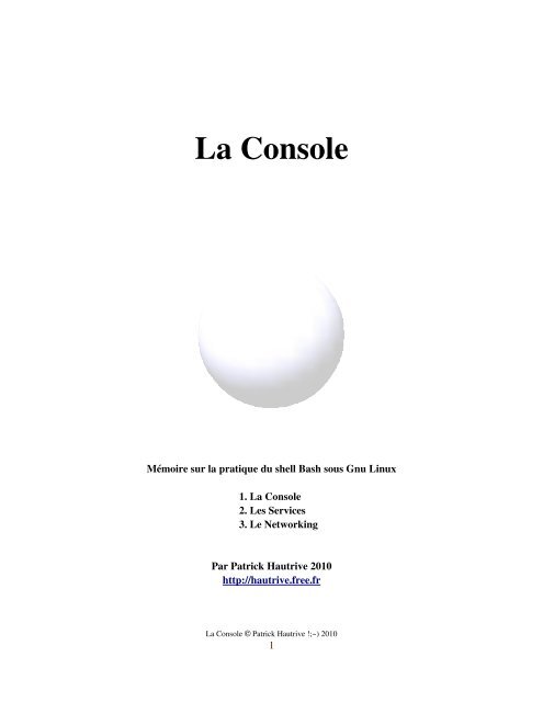 La Console Robertix