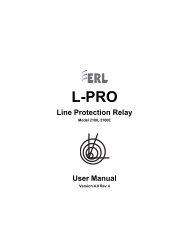 L-PRO 2100 Manual - ERLPhase Power Technologies Ltd.